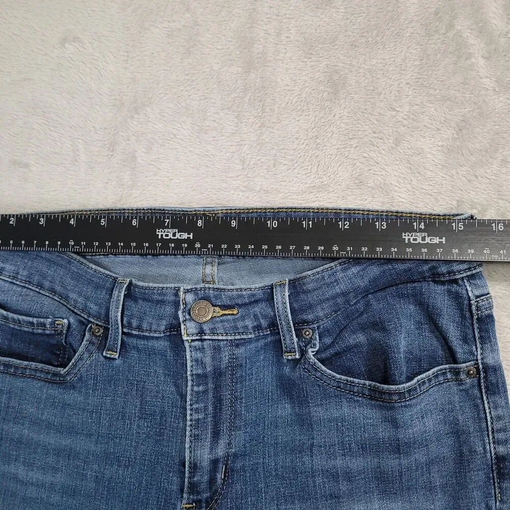 Levi's 711 Skinny Jeans Mens 31x26 Blue Med Wash Slim Stretch Denim Casual